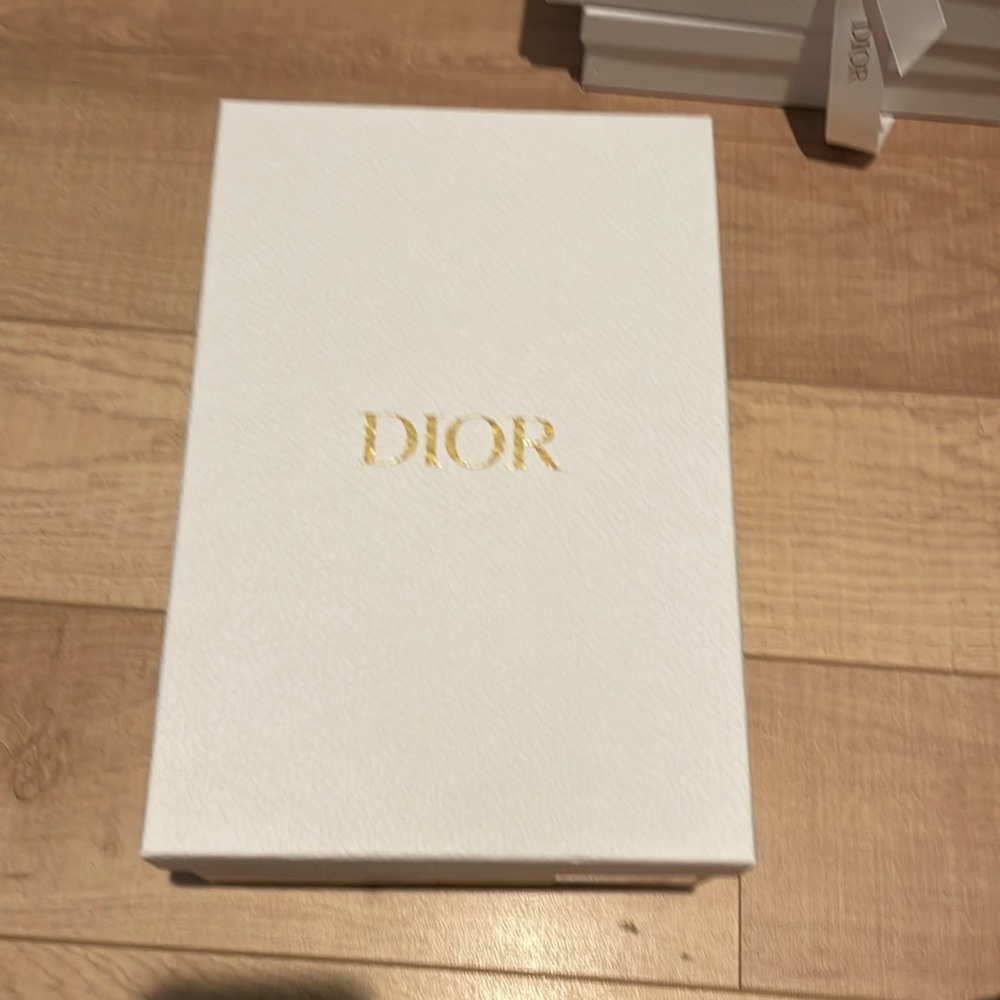 Dior empty shoe box
